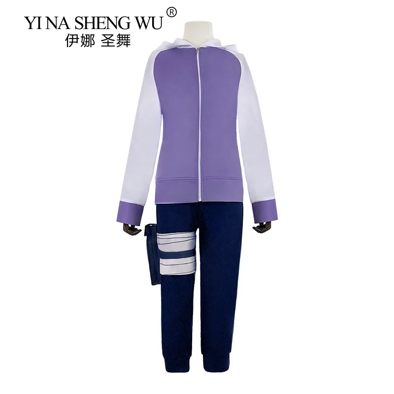 Аниме Hyuga Hinata шипудэн поколение куртка женская одежда Хэллоуин карнавальные