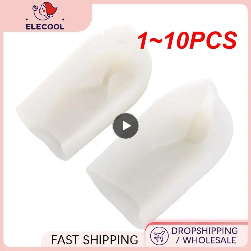 

1~10PCS Silicone Heel Protector For Feet Silicone Gel Heel Cups Hielspoor Penny For Heels Plantar Fasciitis Gel Insoles