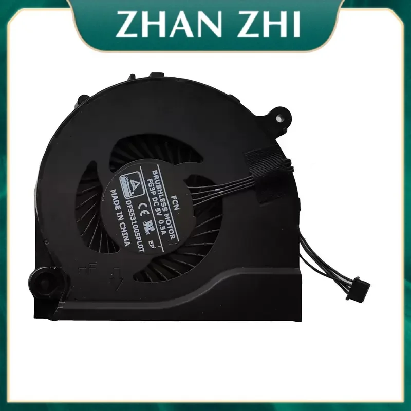 Новый кулер для ноутбука охлаждающий вентилятор процессора и графического Hasee