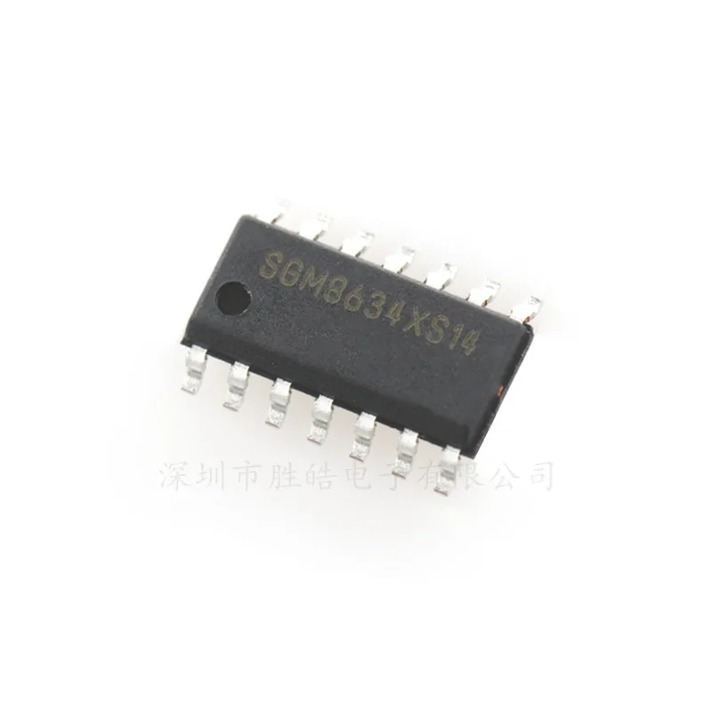 

(10PCS) SGM8634XTS14 SGM8634XTS TSSOP14 / SGM8634XS14 SGM8634XS SOP-14 IC CHIPSET