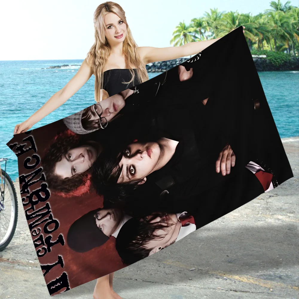 Большое Пляжное Полотенце Из Микрофибры Быстросохнущее Банное My C-Chemical Roman-ce С