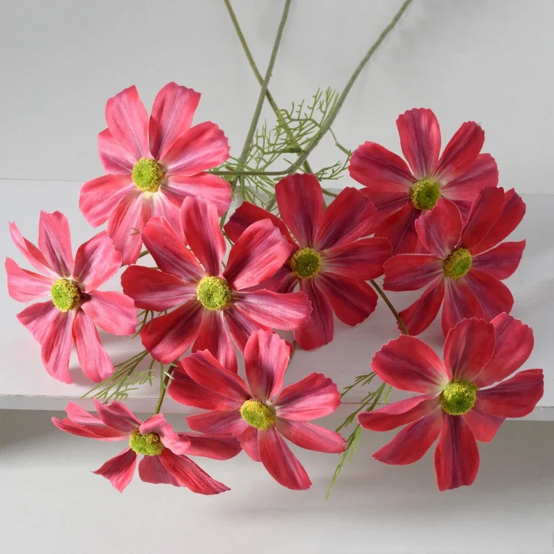 62 см искусственный цветок 3-головный Gesang 3D украшение дома свежая уличная