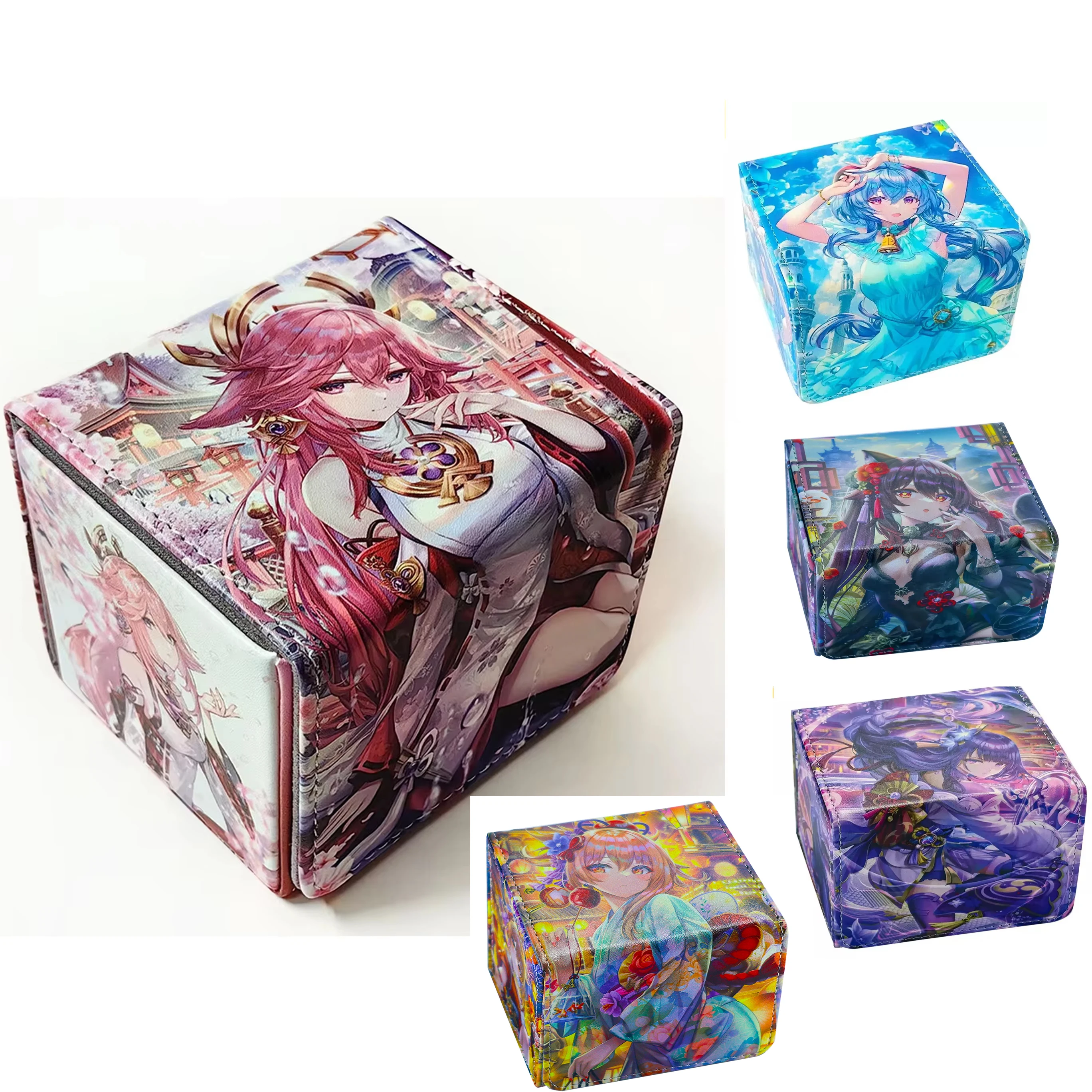 Коробка для карт Bandai Genshin Impact
