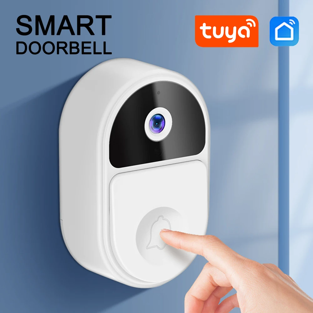 

Видеодомофон V8 Tuya с Wi-Fi и умным беспроводным управлением