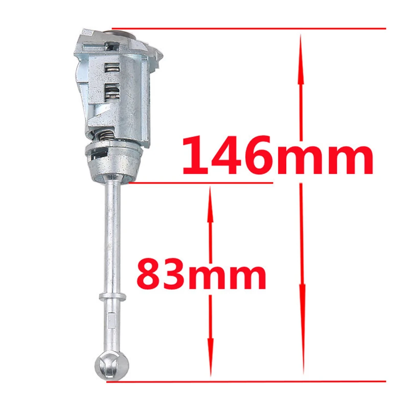 FLYBETTTER OEM Левый дверной замок фотоэлемент для Citroen New Elysee с ключом 1 шт.