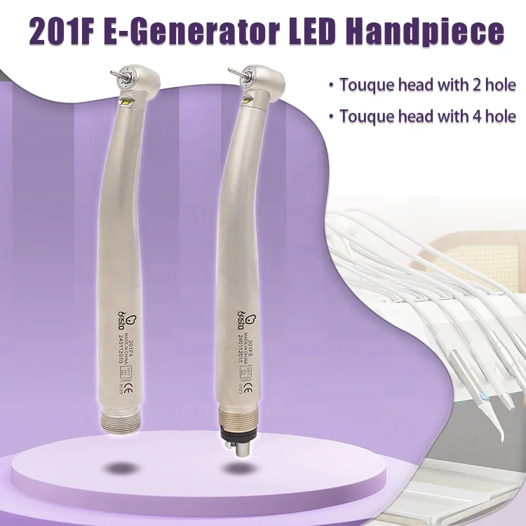 Den tal Tip Светодиодный электрогенератор Воздушная турбина Наконечник 4 распыления