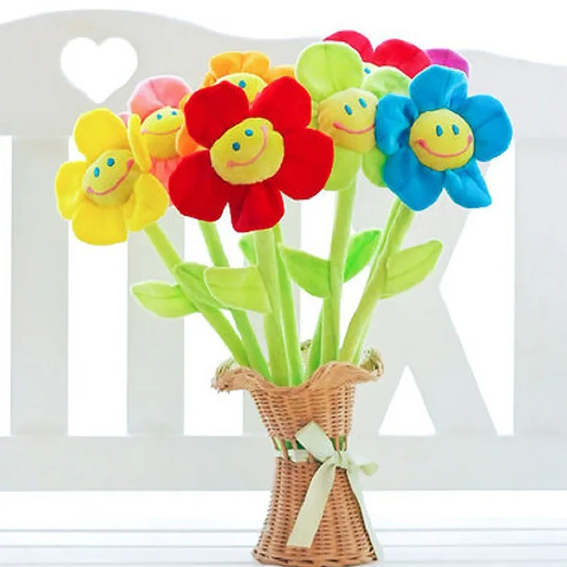 

Подарок на день матери, детский день, имитация мультяшного подсолнуха, плюшевая игрушка, мягкие плюшевые игрушки, мультяшная ткань, имитаци...