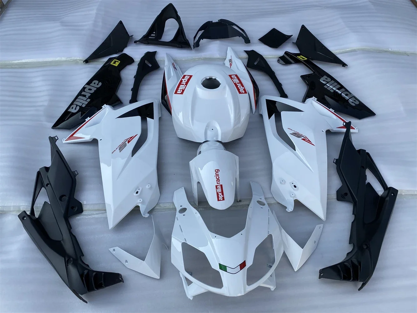 Обтекатель для мотоцикла подходит Apulia RS125 2006 2007 2008 2009 2010 2011 06-11 обтекатель белый