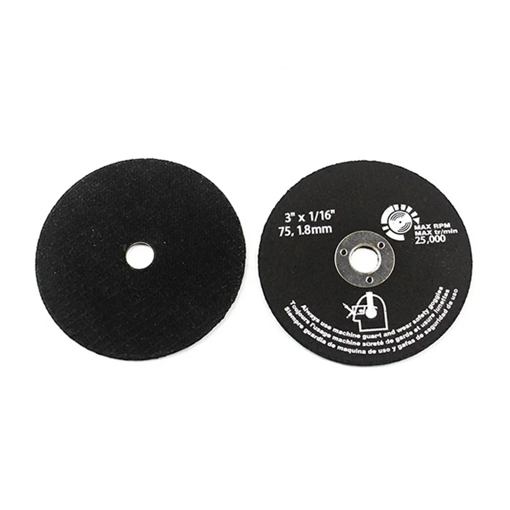 

75mm Resin Grinding Wheel Cutting Wheel Disc Circular Saw Blade Abrasive Tools Angle Grinder Rotary Power Tool For Cutting Iron