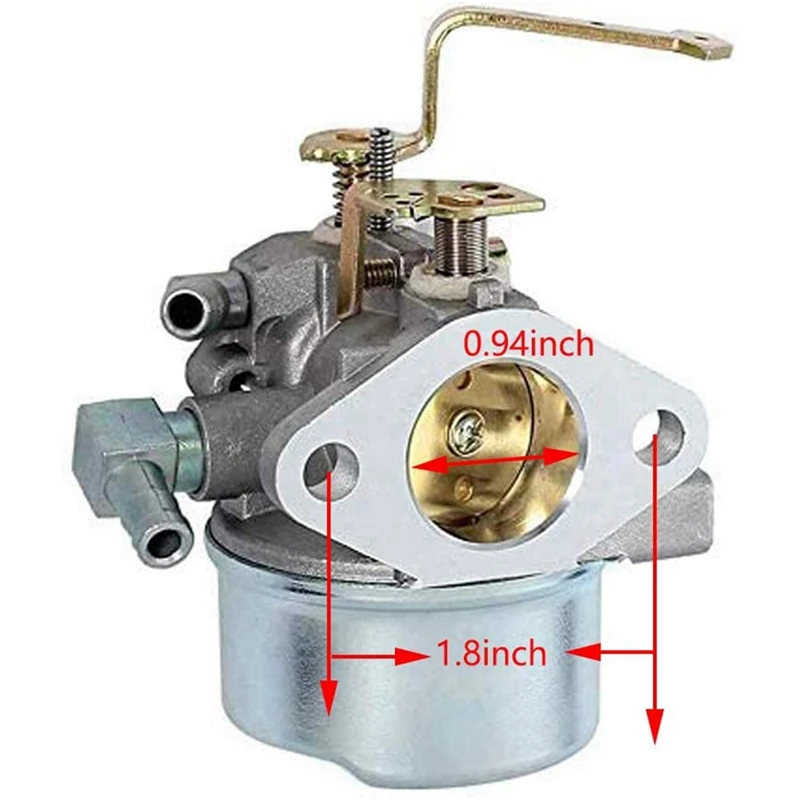 

640152 Carburetor Kit For Tecumseh 640152A 640023 640051 640140 640260B HM80 HM90 HM100 8Hp -10Hp Tecumseh Engine