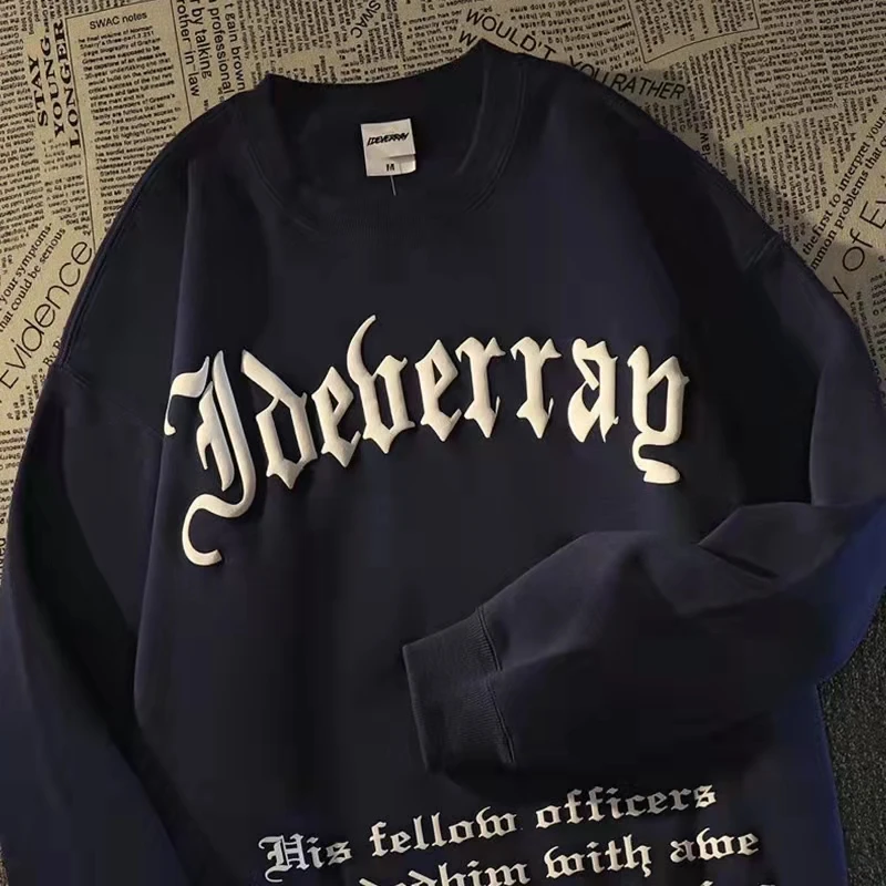 Свитшот Harajpoo женский с круглым вырезом топ надписью и пентаграммой в стиле