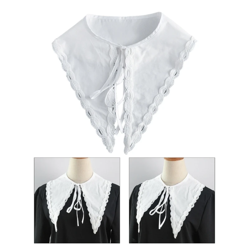 

Съемный воротник рубашки, универсальный платочный воротник, аксессуары для женской одежды