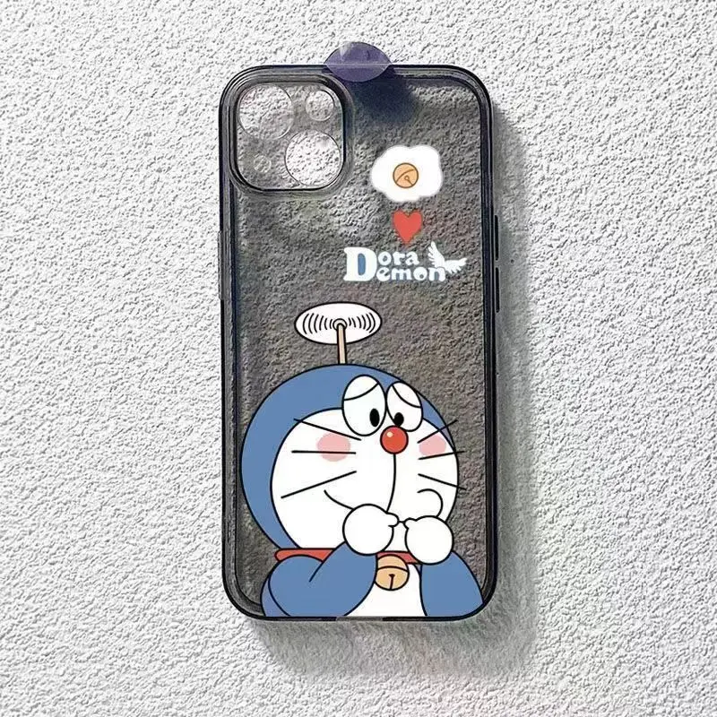 

Cartoon Dingdong Cat Case For iPhone 13 Case Silicon For iPhone 11 12 13 Pro Max XR 7 8 11 Pro X XS Max Plus Phone Cover