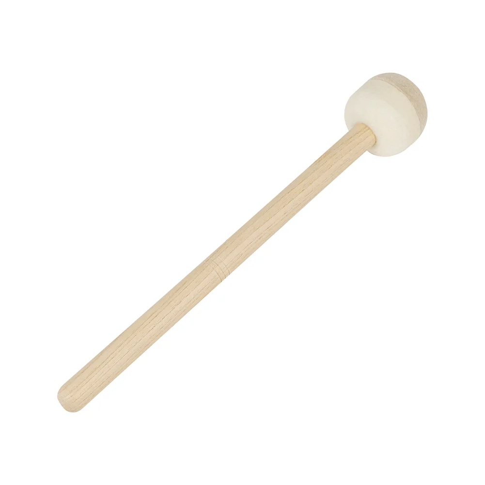 

Durable Bass Drum Mallet Drum Stick Percussion Accessory For Marching Band Wool Felt Drum Stick Length 37cm Diameter 6cm