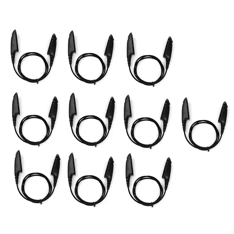 Лот 10 шт. кабель для копирования клон Motorola GP328 GP338 GP340 GP360 GP380 PTX760 Pro9150 двусторонняя