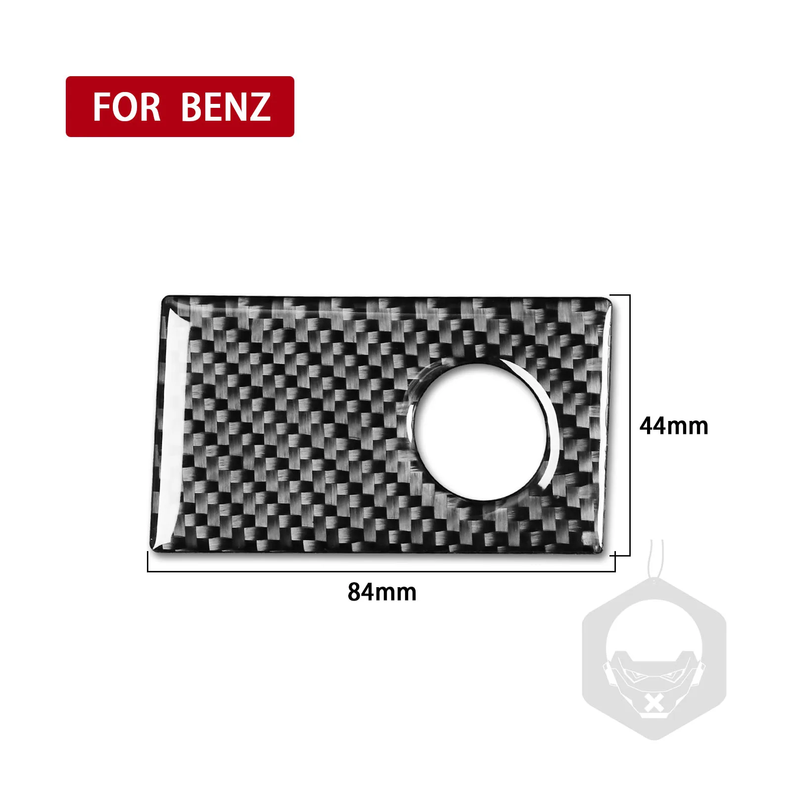 Для Benz C Class W203 2005-2007 автомобильные аксессуары из углеродного волокна внутренняя