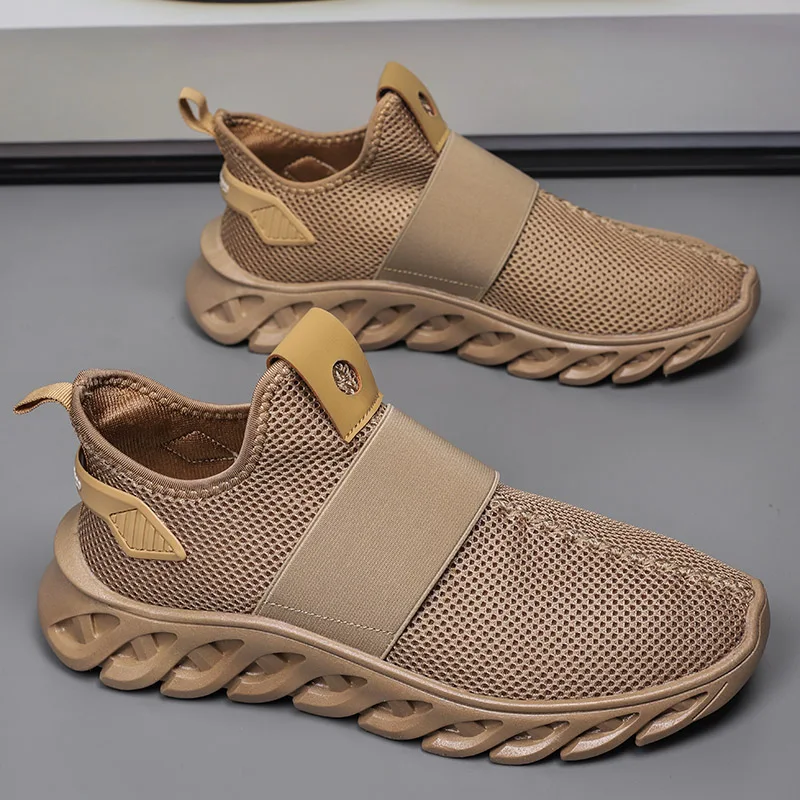 Sneakers Shoes for Men Fashion Casual Walking Running Shoes Breathable Outdoor Sports Male Footwear Soft Sole