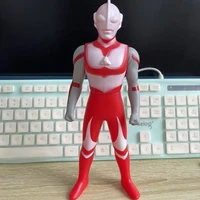 23cm large soft rubber ultraman g great action figures hand do model doll furnishing articles childrens assembly puppets toys