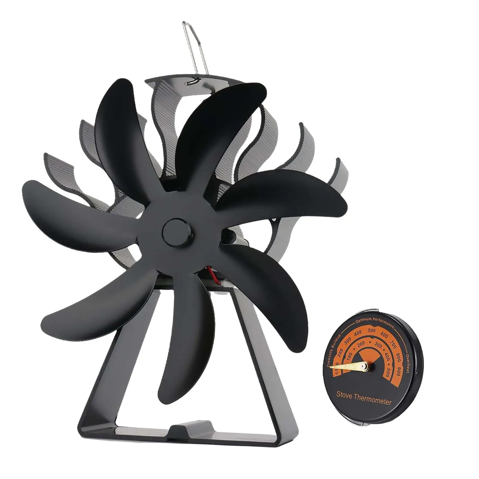 

Тепловой вентилятор с измерителем температуры