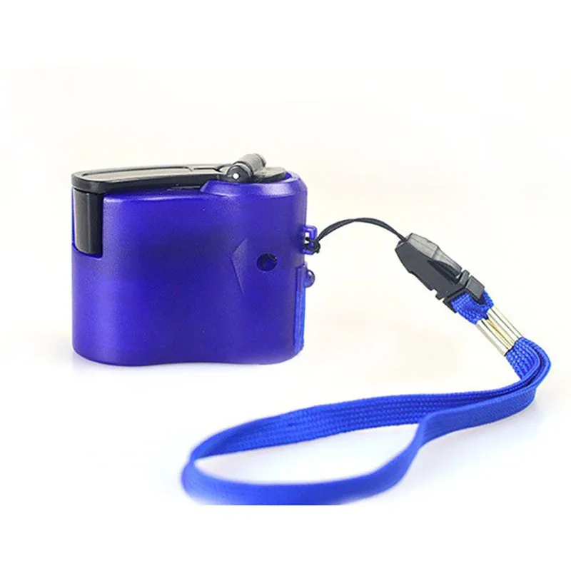 

1PC USB Emergency Charger For Camping Hiking EDC Outdoor Sports Hand Crank Travel Charger Camping Equipment Survival Tools