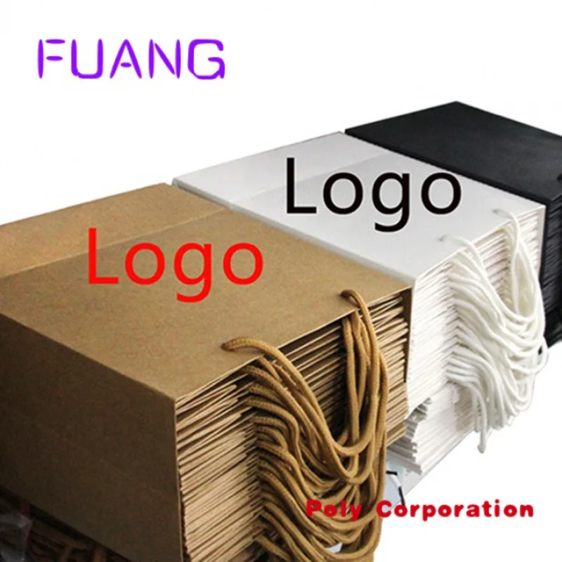 Recycled Brown bags doy pack kraft paper bags dep paper bags customized fabric shopping bags for Food/Packaging