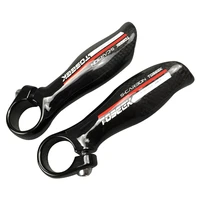 toseek small handlebar 3k carbon fiber handle mountain bike accessories vice handle mtb handlebar bicycle accessories