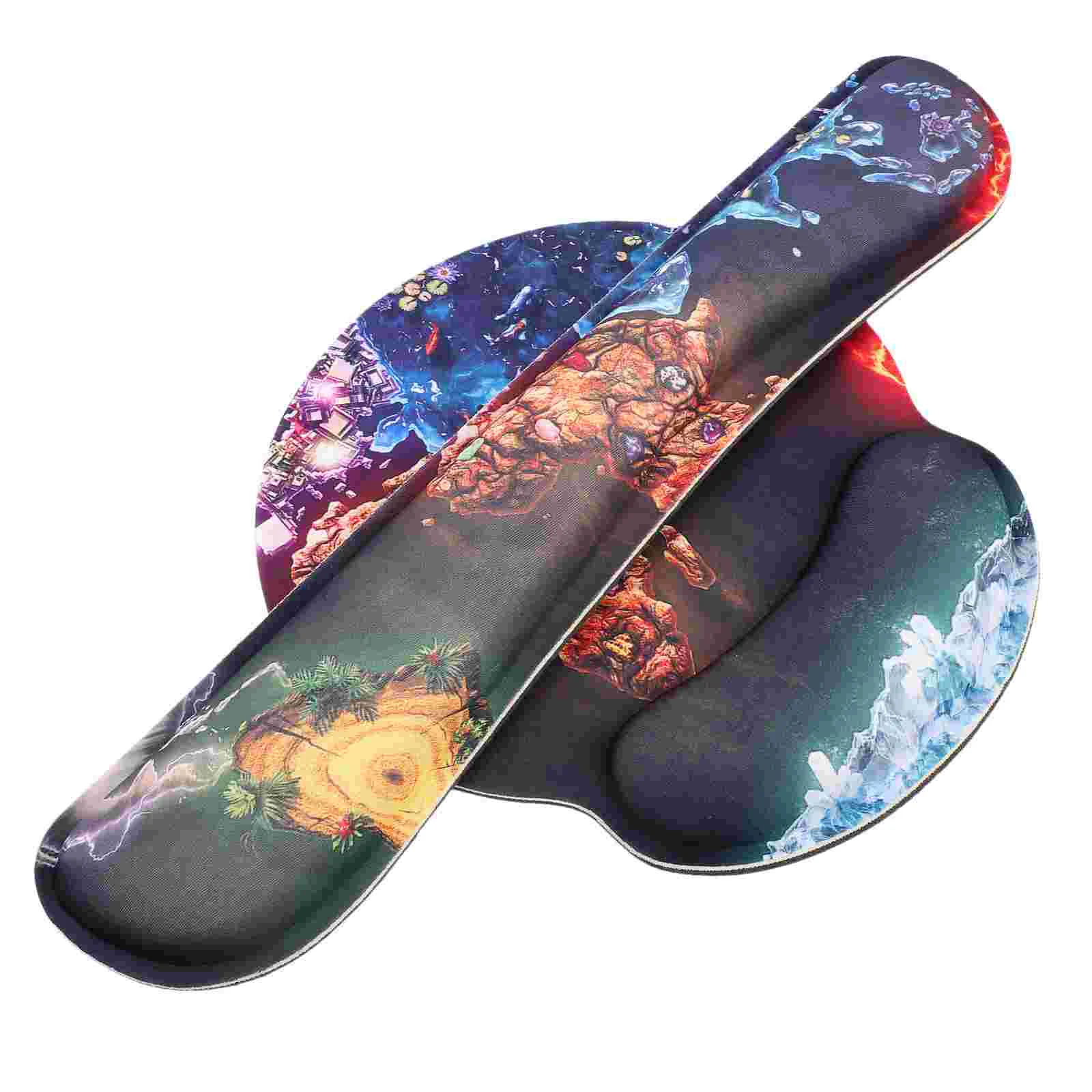 

Mouse Pad Wrist Support Keyboard Rest Pads Gaming Computer Memory Personalized Girls Mat Small Large Round Custom Game Pc