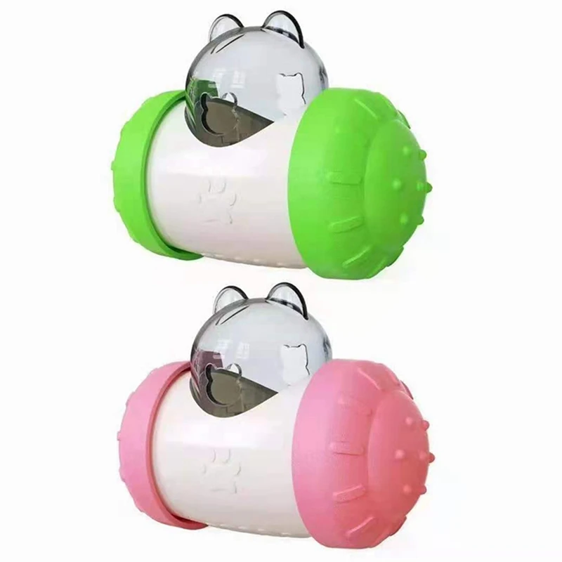 

Dog Feeder Tumbler Puzzle Toys Food Leaking Ball Funny Cat Dog Toy Interactive Plaything Pet Products