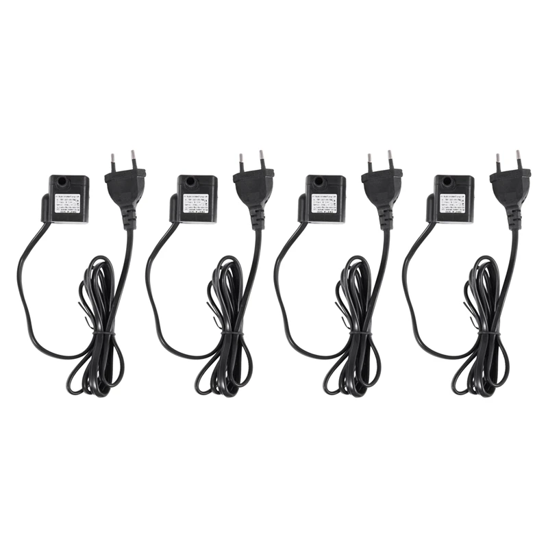 

4X Water Oxygenator Air Pump Compressor 4W For Aquarium Fish Tank
