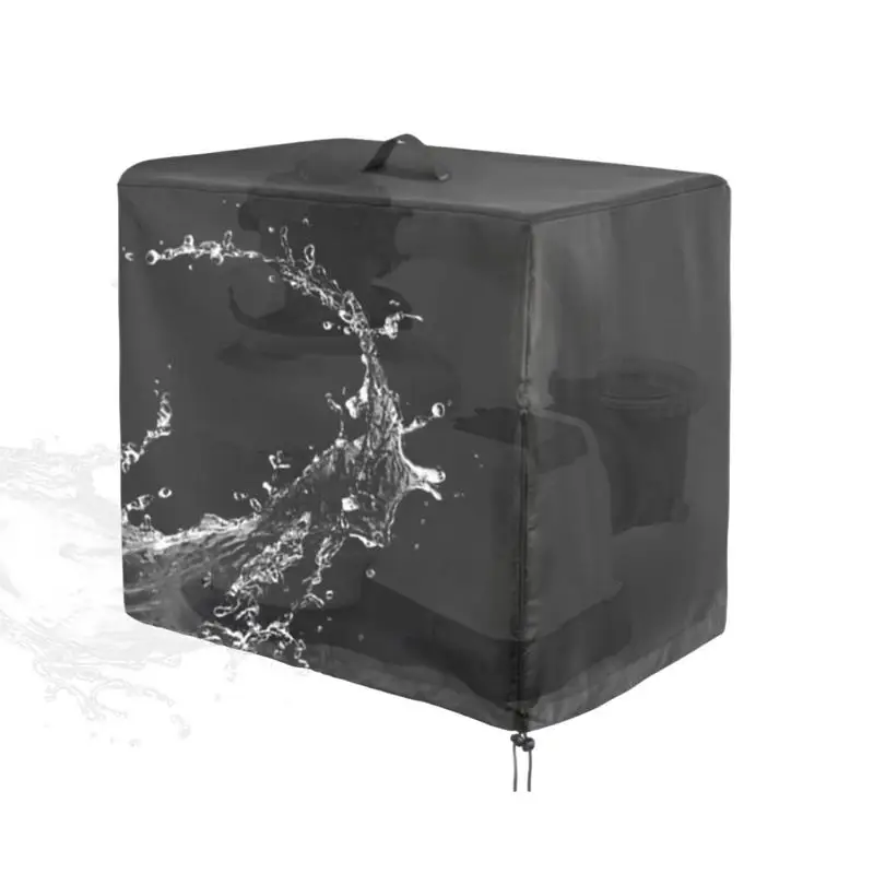 Водонепроницаемый фильтр для песка чехол фильтра фототкань ткань Оксфорд черный