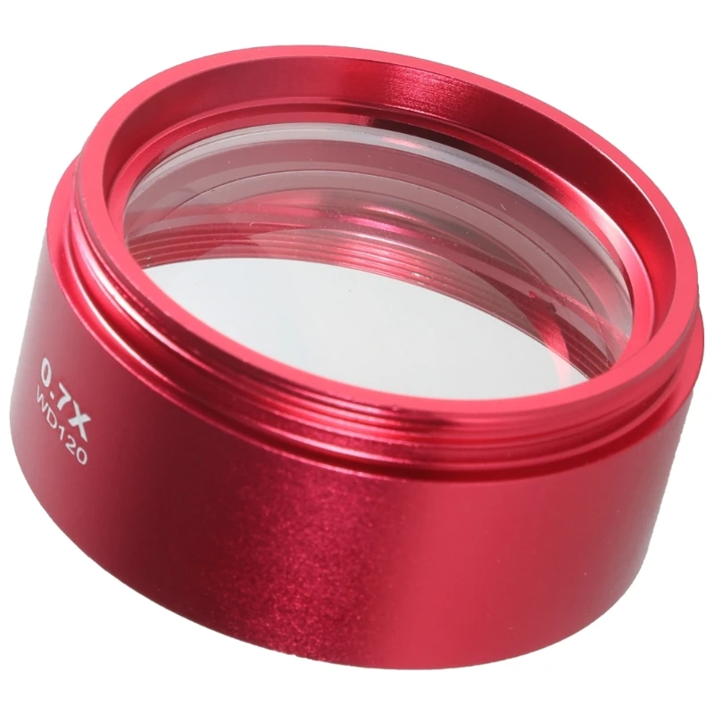 Стеклянная линза Барлоу 0 5/0 7 Объектив камеры микроскопа Вспомогательный