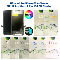 incell jk for iphone x xs max xr 11 pro max 12 pro 13 lcd display touch screen digitizer assembly replacement parts 100 test ok