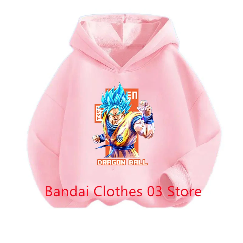 Верхняя одежда для мальчиков и девочек от 2 до 12 лет верхняя Goku Свитшот со