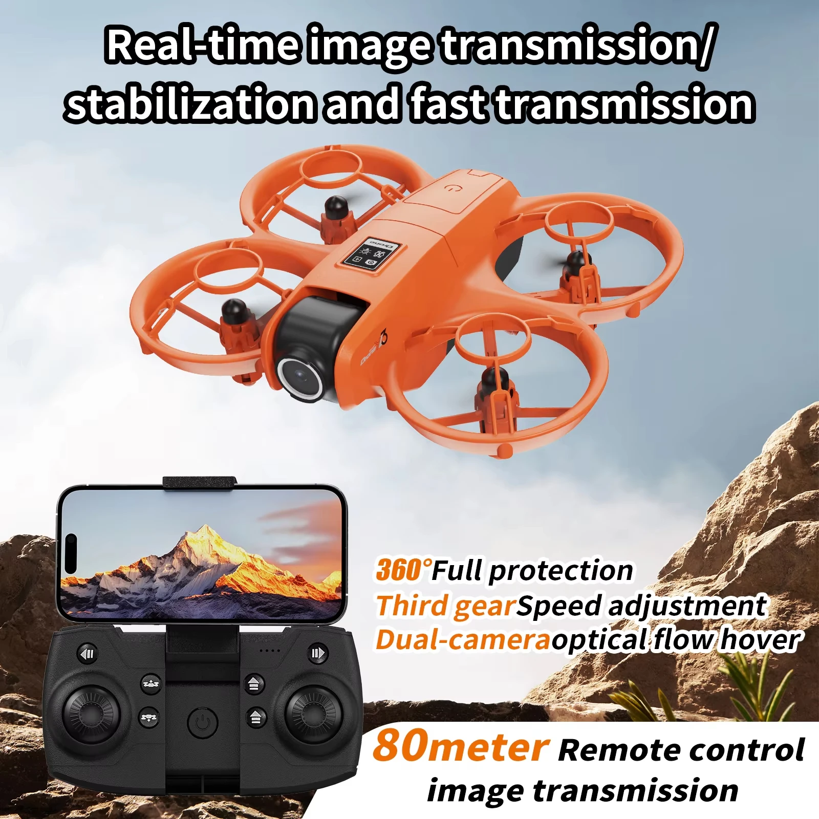 Фото Xiaomi GPS YL3 Дрон с несколькими батареями 8K HD-камера с экраном Длительный срок службы батареи Пульт дистанционного управления Воздушный квадрокоптер Игрушка №5
