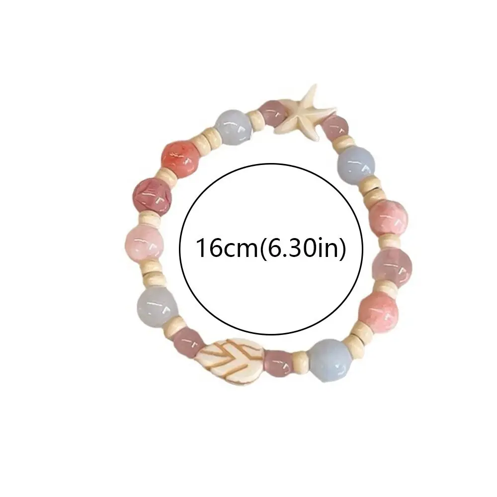 Керамический браслет ручной работы с рыбой в корейском стиле из смолы бусинами