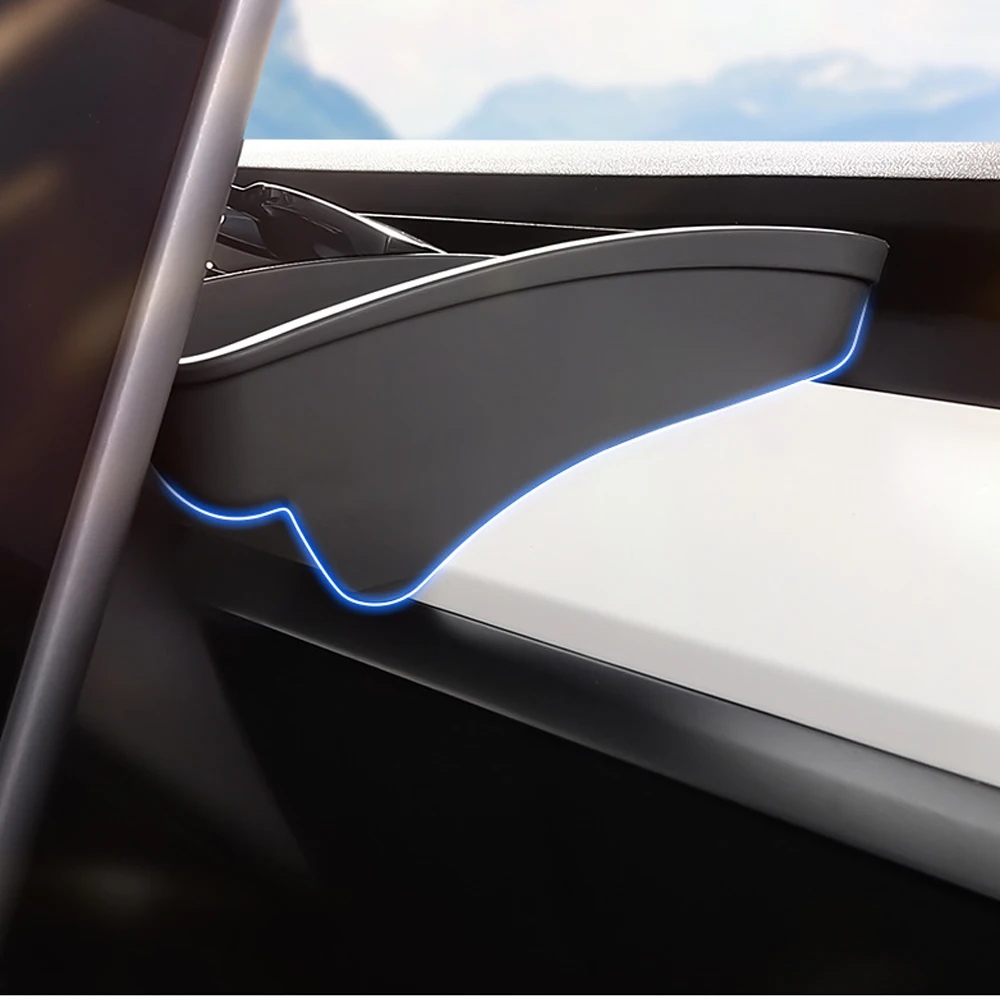 Задний ящик для хранения Tesla Model 3 Y скрытый органайзер из ТПЭ ткани поднос