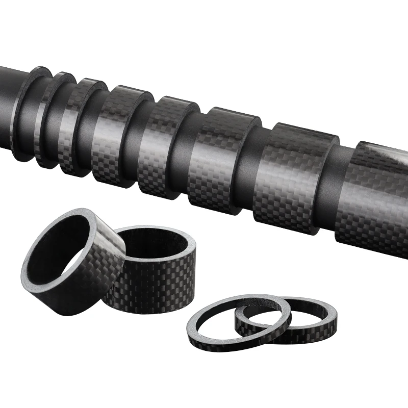Полностью карбоновые проставки для вилок велосипеда 1/2/3/5/10/15/20/30/50 мм высота