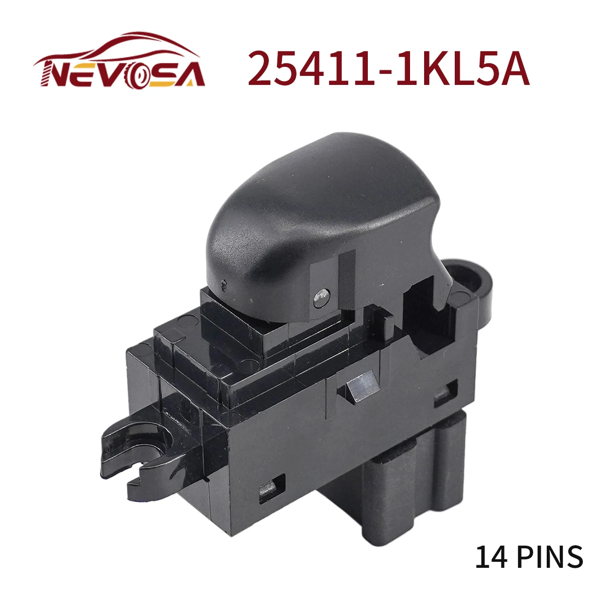 

25411-1KL5A For Nissan Sentra Leaf Juke Qashqai Pathfinder Window Control Switch Regulator Lifting Passenger Button 5Pins