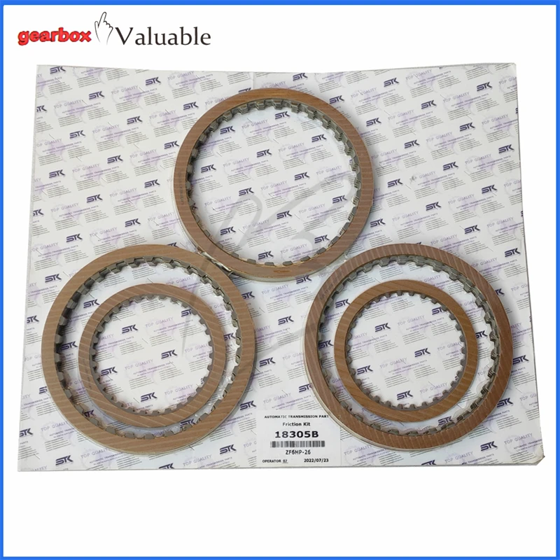 6HP26 6HP28 ZF6HP26 комплект фрикционных пластин сцепления коробки передач для BMW Audi Land