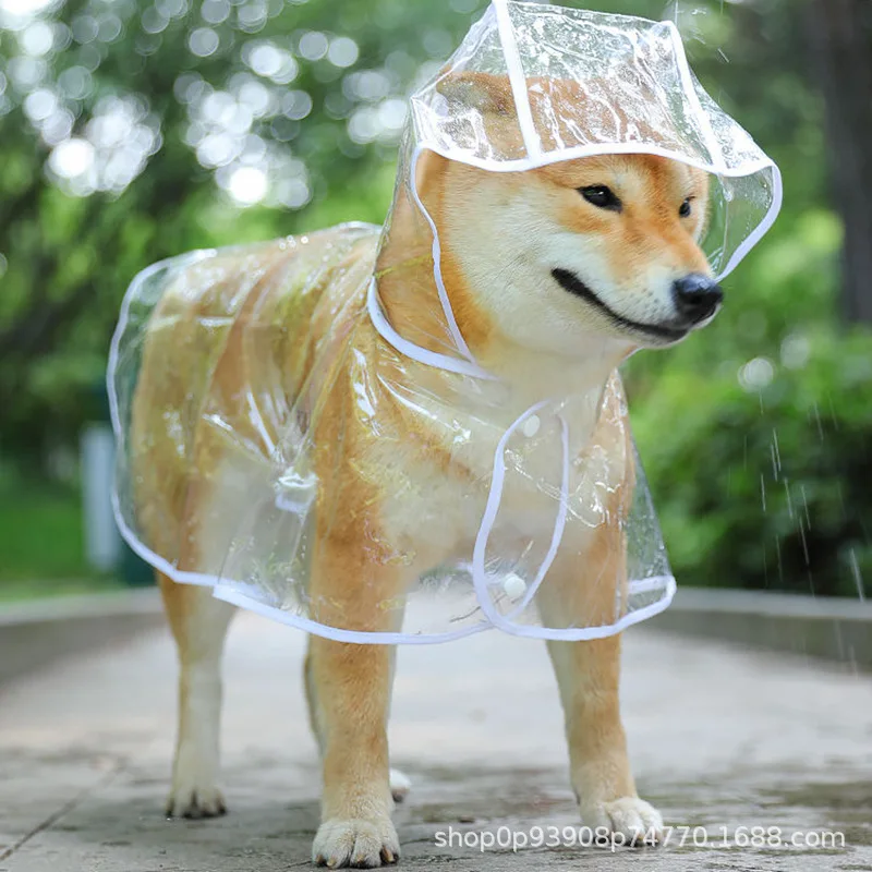 

Dog Clothing Pet Raincoat Wholesale Four-legged Clothing Puppy Corgi Law Fight Teddy Schnatzer Law Fight Big Dog