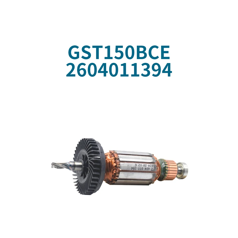 Якорь для электроинструмента Bosch GST150BCE 2604011394, запасная часть для замены (art.: 3920db3452290) - 3920db3452290