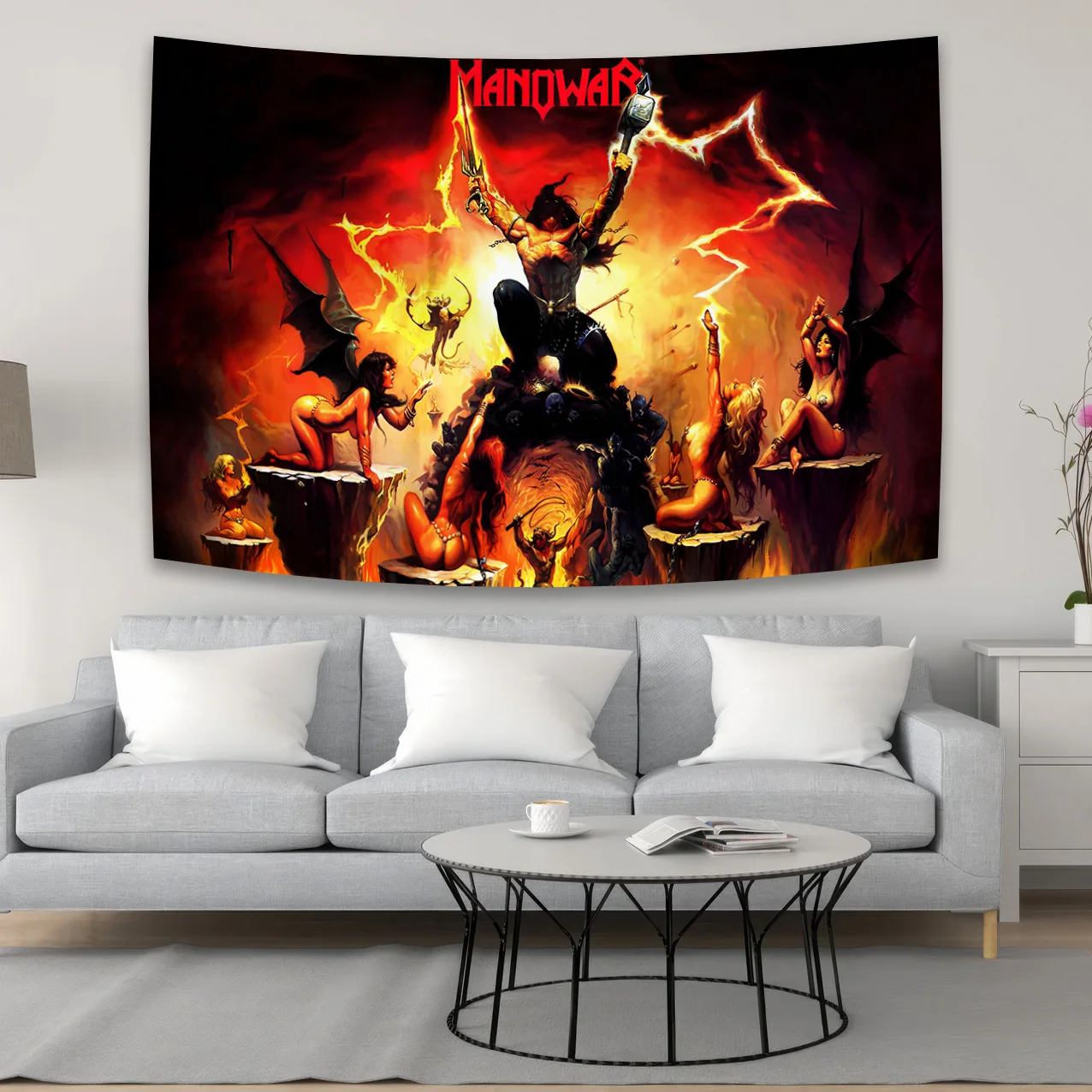 

Гобелен Manowar из полиэстера