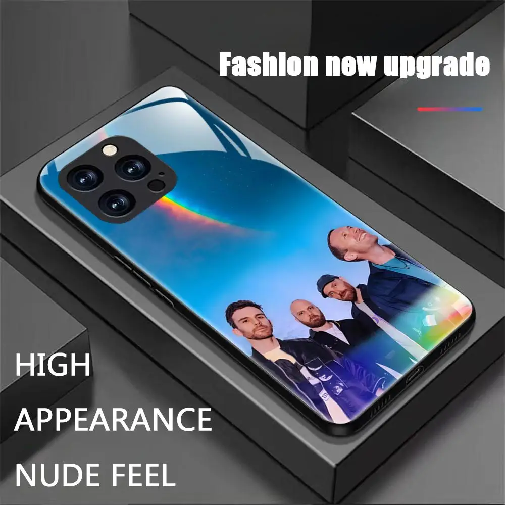 Фото Чехол для телефона Super Coldplay Band для iPhone 18 17 16 15 14 13 12 X XR XS 8 Plus Mini Pro Max, стеклянный магнитный чехол. №2