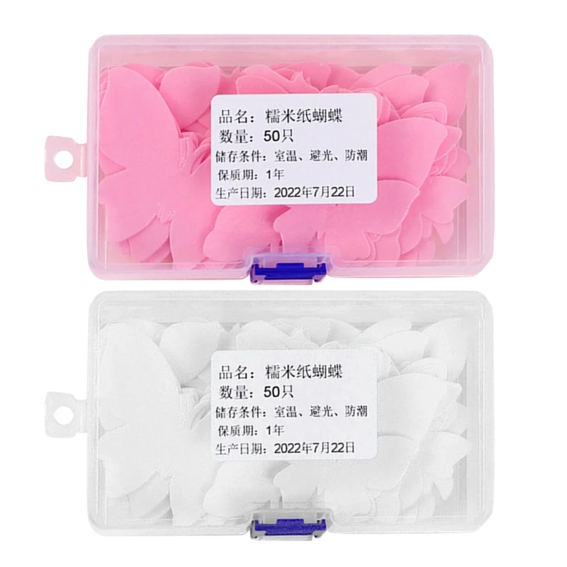 

50pcs Rice Paper Cake Baking Dessert Cupcake Decorating Supplies DropShip