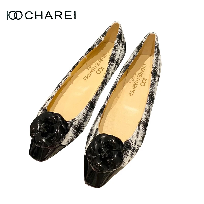 

Italian charei100 high heel sandals, women's shoes, Crystal Diamond Sunflower, pointed, soft leather upper, concert box dust bag