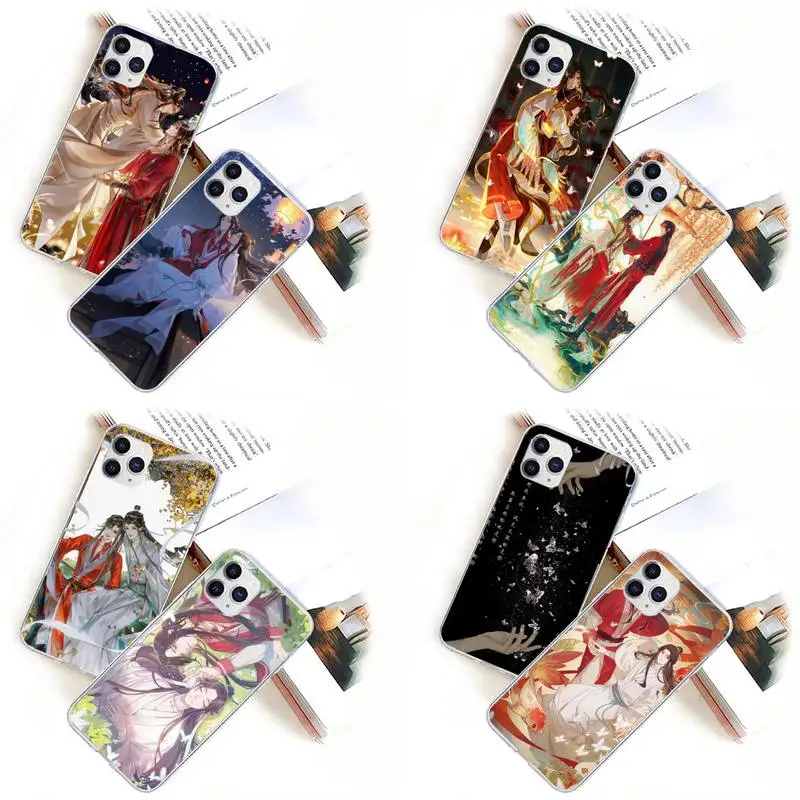 

Tian Guan Ci Fu Phone Case for iPhone 11 12 13 mini pro XS MAX 8 7 6 6S Plus X 5S SE 2020 XR case