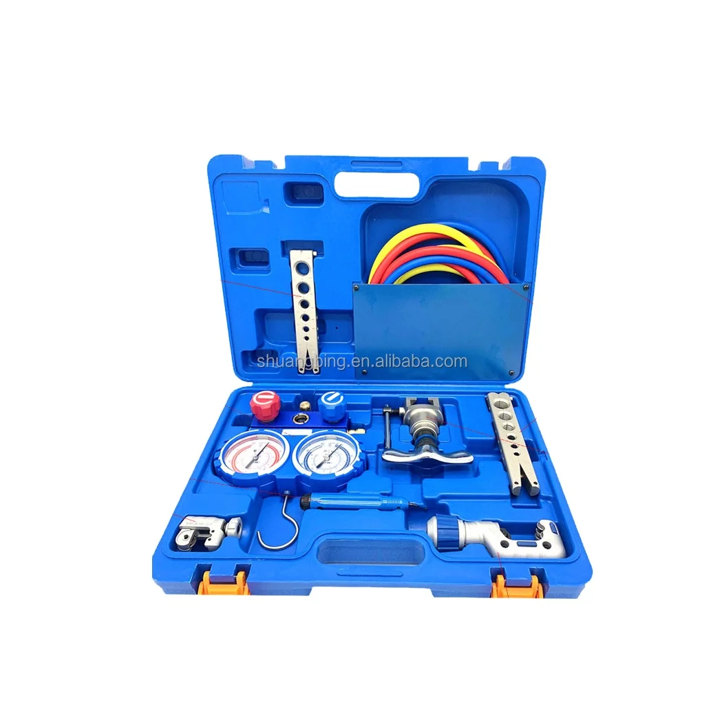 

Combined tools set Flaring tools Zhejiang Feiyue electromechanical Value VTB-5B kit refrigeration tool kit
