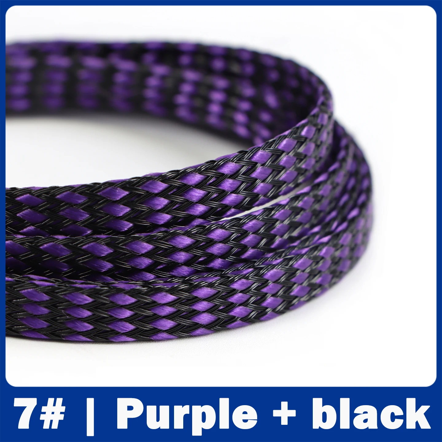 Хлопковая пряжа из полипропилена 4/8/12 мм + плетеная хлопковая сетка из ПЭТ, плетеная кабельная муфта, расширяющаяся плетеная оболочка, оболочка для жгута проводов