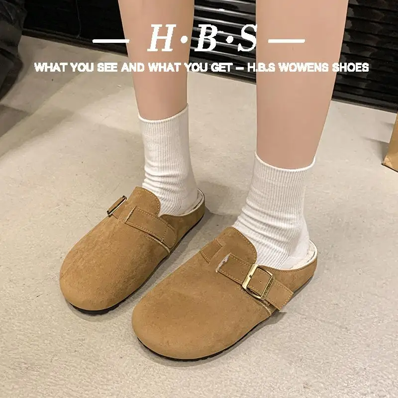 Женская обувь домашние тапочки шлепанцы на платформе с закрытым носком зимняя 2024