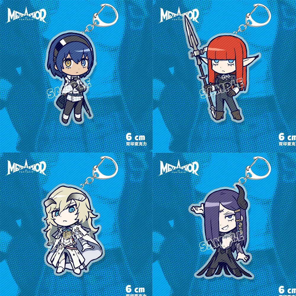 6 см Metaphor Refantazio игровые периферийные устройства акриловый рюкзак кулон